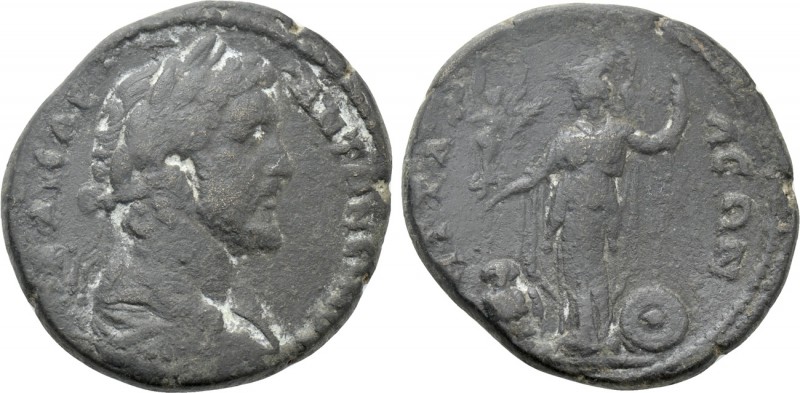 PAMPHYLIA. Attalea. Antoninus Pius (138-161). Ae. 

Obv: ΚΑΙСΑΡ ΑΝΤΩΝЄIΝΟС. 
...
