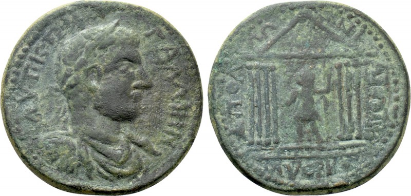 PISIDIA. Apollonia Mordiaeum. Gallienus (253-268). Ae. 

Obv: AVT K Π Λ ΓΑΛΛΙΗ...