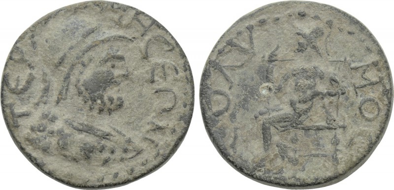 PISIDIA. Termessus Major. Pseudo-autonomous (3rd century). Ae. 

Obv: TЄPMHCЄΩ...