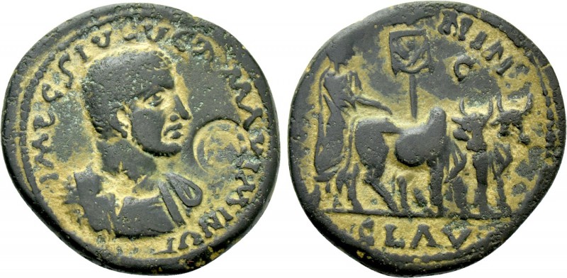 CILICIA. Ninica-Claudiopolis. Maximinus Thrax (235-238). Ae. 

Obv: IMP C S IU...