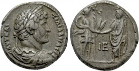 EGYPT. Alexandria. Hadrian (117-138). BI Tetradrachm. Dated RY 15 (130/1).