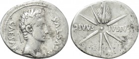 AUGUSTUS (27 BC-14 AD). Denarius. Uncertain Spanish mint, possibly Colonia Patricia.