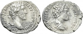 ANTONINUS PIUS with MARCUS AURELIUS as Caesar (138-161). Denarius. Rome.