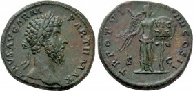 LUCIUS VERUS (161-169). Sestertius. Rome.