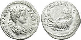 CARACALLA (198-217). Denarius. Rome.