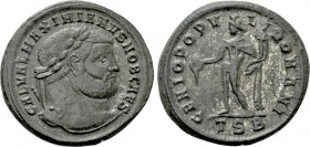 GALERIUS (Caesar, 293-305). Follis. Thessalonica.