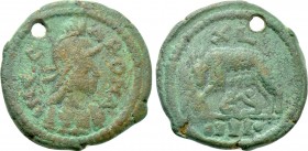 OSTROGOTHS. Municipal Coinage (493-553). 40 Nummi or Follis. Rome.