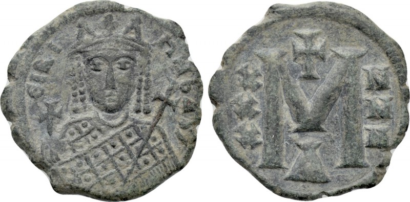 IRENE (797-802). Follis. Constantinople. 

Obv: ЄIRINH ЬAS. 
Crowned facing b...