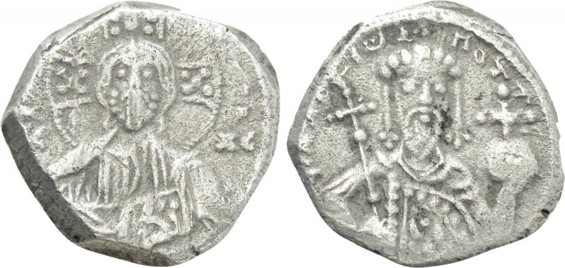 ALEXIUS I COMNENUS (1081-1118). EL Tetarteron Nomisma. Constantinople. 

Obv: ...