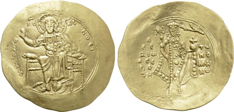 ALEXIUS I COMNENUS (1081-1118). GOLD Hyperpyron. Constantinople. 

Obv: + KЄ B...