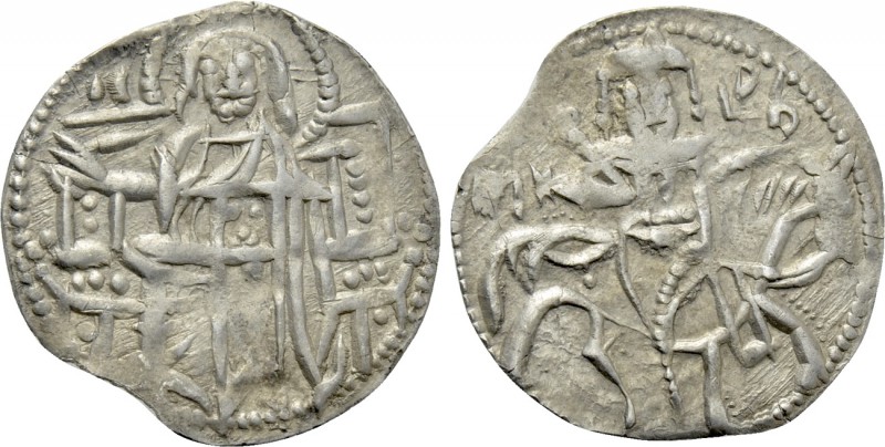 BULGARIA. Second Empire. Mihail Asen III Šišman (1323-1330). Groš. 

Obv: Chri...