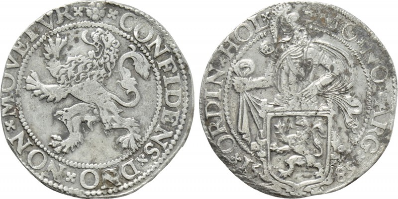 NETHERLANDS. Holland. Lion Dollar or Leeuwendaalder (1589). 

Obv: MO NO ARG O...