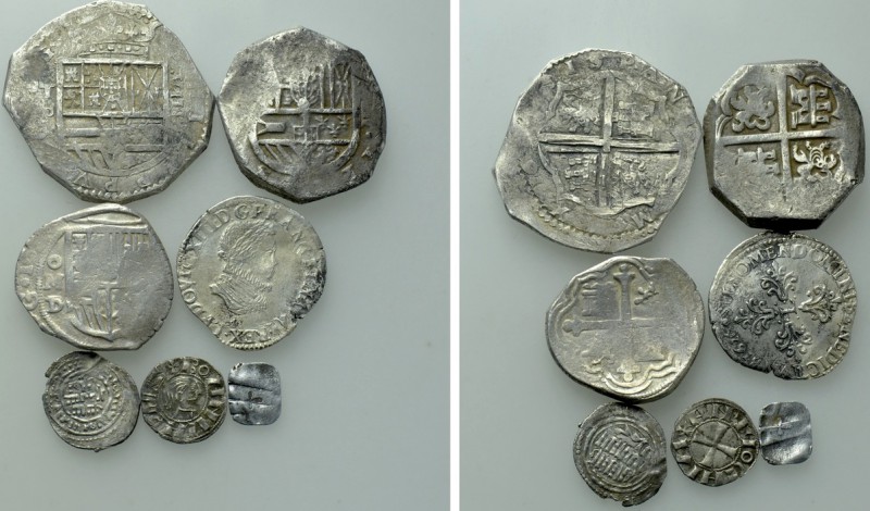 7 Medieval and Modern Coins. 

Obv: .
Rev: .

. 

Condition: See picture....