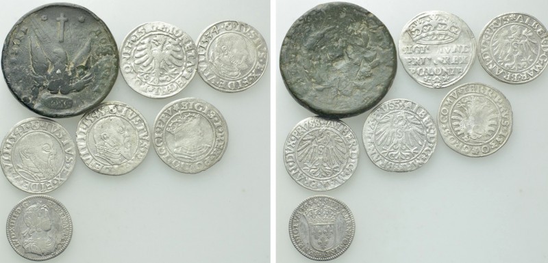 7 Modern Coins. 

Obv: .
Rev: .

. 

Condition: See picture.

Weight: g...