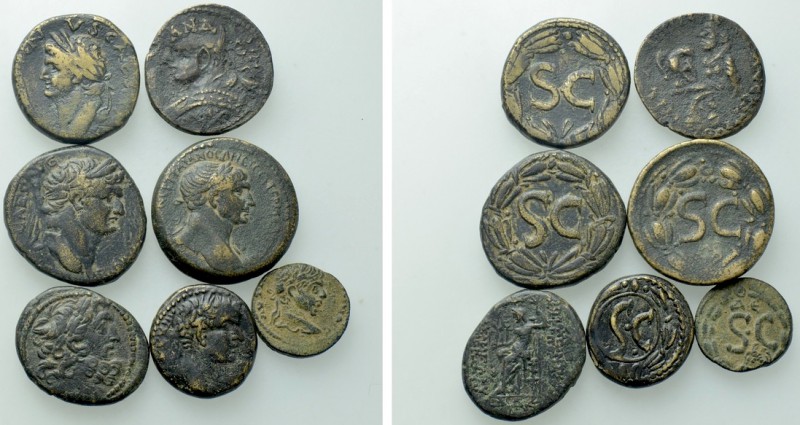 7 Roman Provincial Coins. 

Obv: .
Rev: .

. 

Condition: See picture.
...