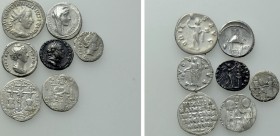 7 Roman, Byzantine and Medieval Coins.