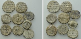9 Byzantine Seals.