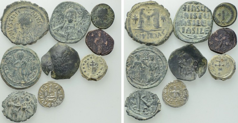 9 Coins of the Byzantine Empire, the Migration Period and the Middle Ages. 

O...