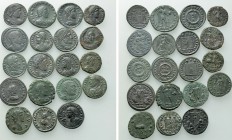 19 Late Roman Coins.