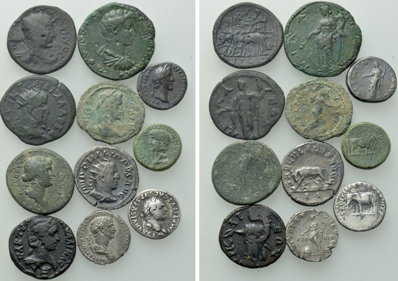 11 Roman Coins. 

Obv: .
Rev: .

. 

Condition: See picture.

Weight: g...