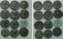 12 Roman Provincial Coins.