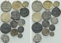 13 Byzantine and Medieval Coins and Selas.