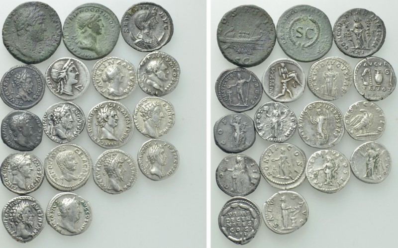 17 Roman Coins. 

Obv: .
Rev: .

. 

Condition: See picture.

Weight: g...