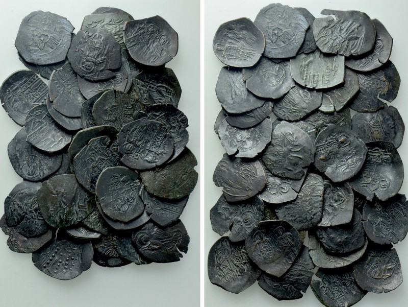 40 Palaeologean Coins. 

Obv: .
Rev: .

. 

Condition: See picture.

We...
