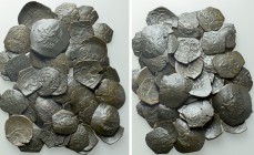Circa 55 Late Byzantine Coins; Mostly Crusaders / Latin Occupation.