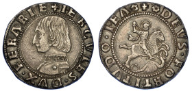 FERRARA. ERCOLE I D'ESTE, 1471-1505. Grossone.