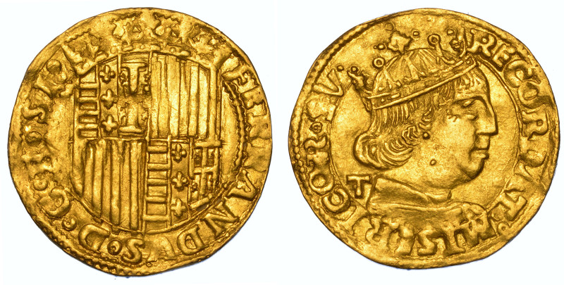 NAPOLI. FERDINANDO I D'ARAGONA, 1458-1494.

Ducato. Emissioni dal 1458 al 1462...