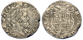 NAPOLI. CARLO V D'ASBURGO, 1516-1556. Tarì.