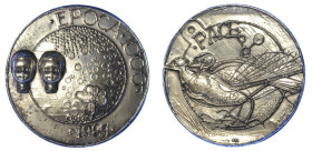 VARIE. SETTIMANALE EPOCA - MONDADORI. Medaglia 1969. Per l'uscita del n° 1000 del settimanale Epoca (Mondadori).