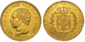 REGNO DI SARDEGNA. CARLO FELICE DI SAVOIA, 1821-1831. 80 Lire 1825. Genova.