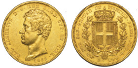 REGNO DI SARDEGNA. CARLO ALBERTO DI SAVOIA, 1831-1849. 100 Lire 1835. Torino.