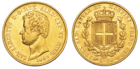 REGNO DI SARDEGNA. CARLO ALBERTO DI SAVOIA, 1831-1849. 20 Lire 1849. Torino.