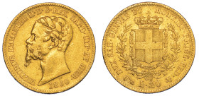 REGNO DI SARDEGNA. VITTORIO EMANUELE II DI SAVOIA, 1849-1861. 20 Lire 1860. Genova.