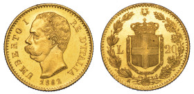 REGNO D'ITALIA. UMBERTO I DI SAVOIA, 1878-1900. 20 Lire 1882.
