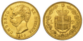 REGNO D'ITALIA. UMBERTO I DI SAVOIA, 1878-1900. 20 Lire 1884.