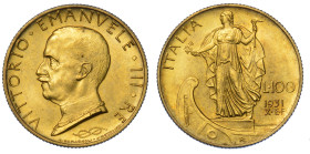 REGNO D’ITALIA. VITTORIO EMANUELE III DI SAVOIA, 1900-1946. 100 Lire 1931/A. X. Italia su prora.
