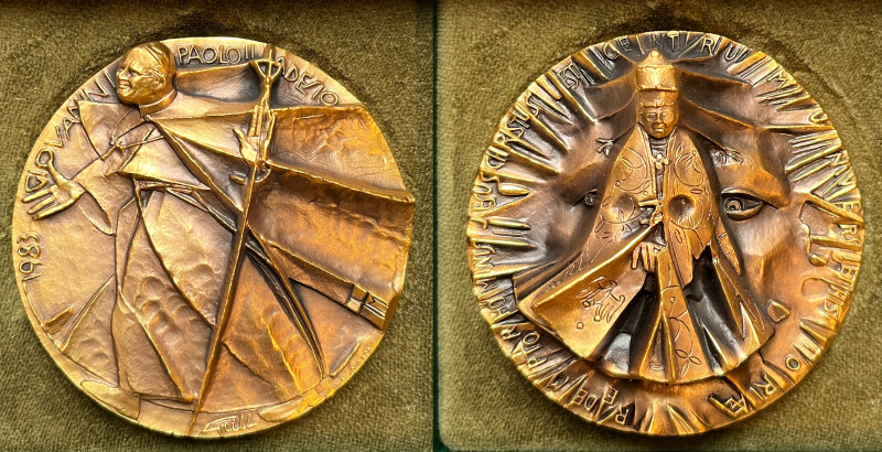 VATICANO. GIOVANNI PAOLO II, 1978-2005.

Medaglia in bronzo 1983. Ricordo dell...