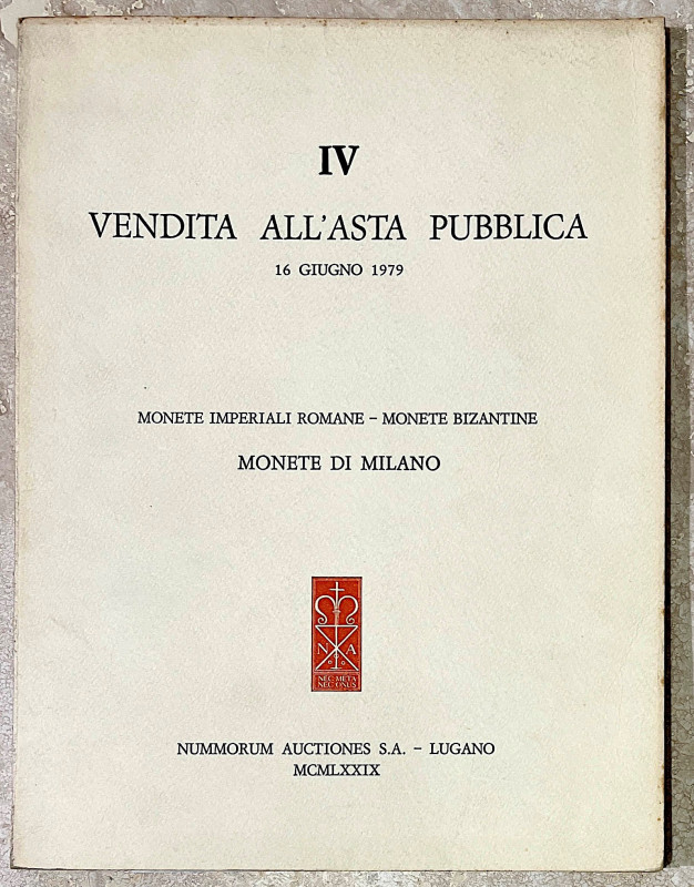 NUMMORUM AUCTIONES.

MONETE IMPERIALI ROMANE E BIZANTINE, MONETE DI MILANO.
...