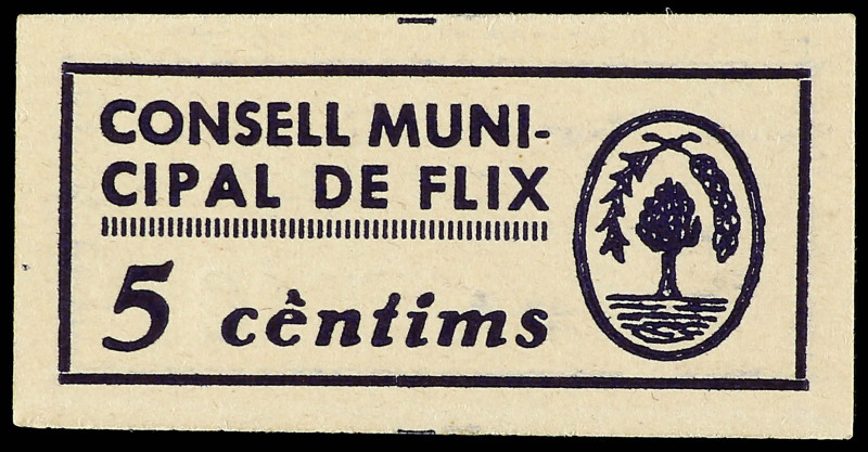 5 Cèntims. C.M. de FLIX. AT-1022. SC.