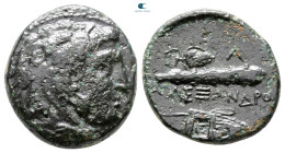 Kings of Macedon. Tarsos. Alexander III "the Great" 336-323 BC. Struck under Menes or Philotas circa 327-323 BC. Bronze Æ