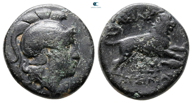 Kings of Thrace. Lysimacheia. Macedonian. Lysimachos 305-281 BC. 
Bronze Æ

1...