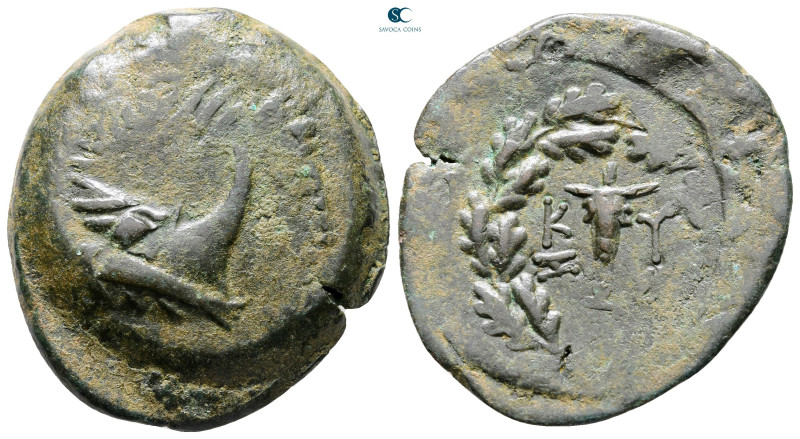 Mysia. Kyzikos circa 300-200 BC. Overstruck on an earlier issue from Kyzikos (SN...