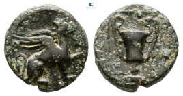 Ionia. Teos circa 370-340 BC. Bronze Æ