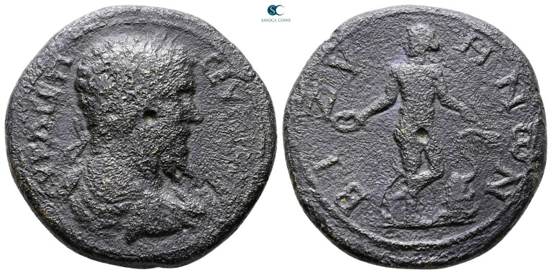 Thrace. Bizya. Septimius Severus AD 193-211. 
Bronze Æ

31 mm, 17,78 g


...