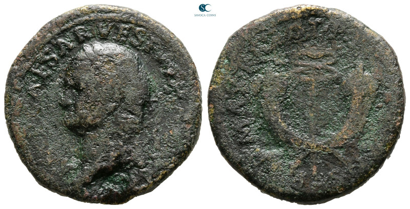 Seleucis and Pieria. Antioch. Vespasian AD 69-79. 
Bronze Æ

26 mm, 11,31 g
...