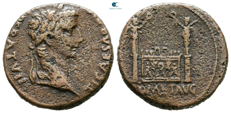 Tiberius AD 14-37. Lugdunum
As Æ

24 mm, 9,38 g



Nearly Very Fine